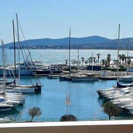 Splendide Vue Port Clim Garage Wifi Lägenhet Fréjus